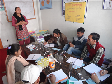 LGCDP staff orientation at RAN Office